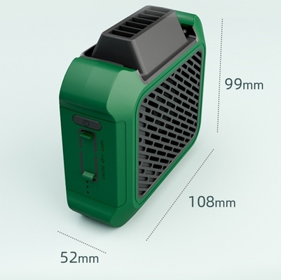 Electronic Personal Waist Fan DC Brushless Motor Push Button Control