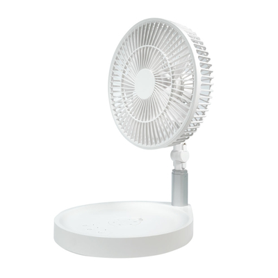 Custom Portable Telescopic Fan Portable USB Rechargeable 10000mAh OEM