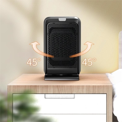 USB Powered Desktop Heater Fan Air Purifier Combo ABS PC Anti Flaming Material