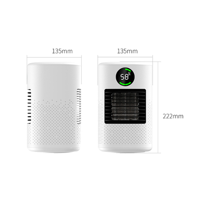Waterproof Function Desktop Heater Fan with 3 Speed Levels and Waterproof IP44 Function