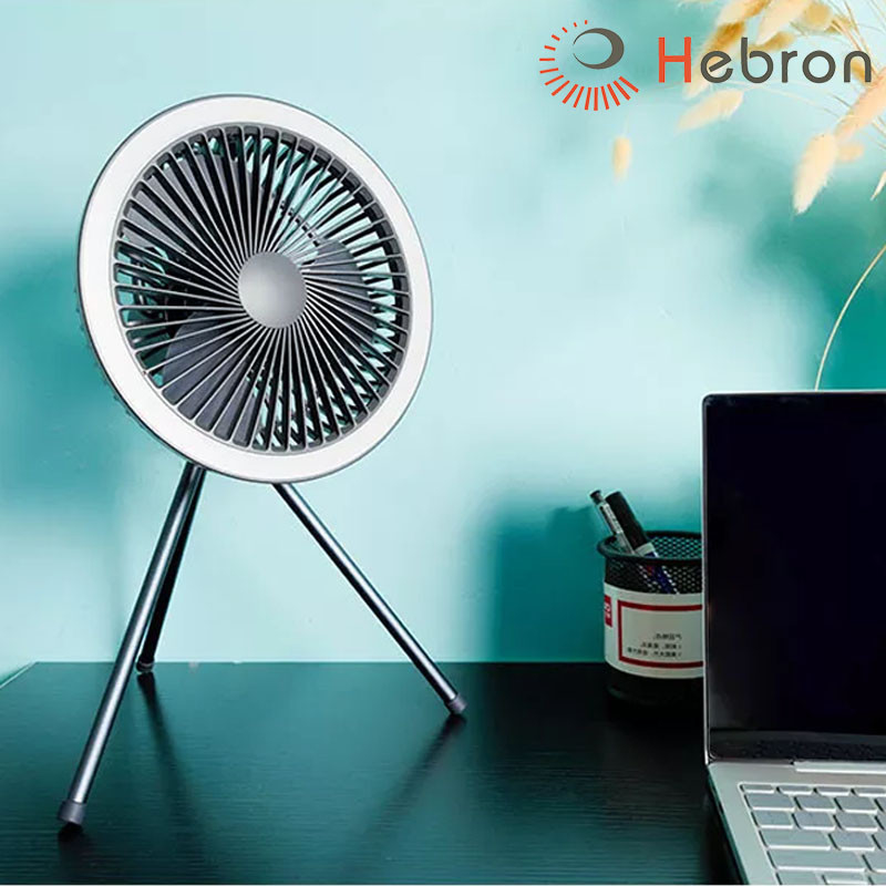 Customized Tripod Stand Fan 3 Stage Timing 7800mah Polymer Lithium Battery